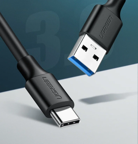 USB to USB-C 3.0 cable UGREEN 1.5m (black)