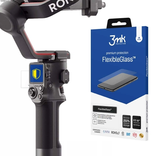 Небитке гібридне скло для DJI RS 3 / RS 3 Pro — 3mk FlexibleGlass