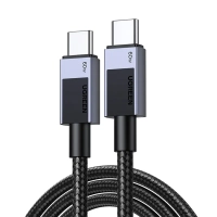 Кабель USB-C до USB-C Ugreen L524 PD 3A 1м (сірий)
