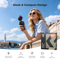 Set of 4 K&F; Concept ND filters for the DJI Osmo Pocket 4P camera