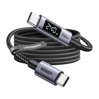 Кабель UGREEN L530 USB-C-USB-C 2м (чорний)