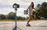 PULUZ PU752B 2m telescopic tripod