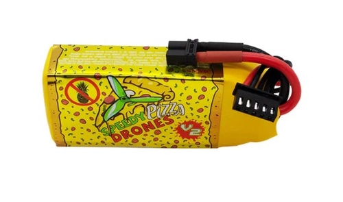 CNHL 600mAh 14.8V 4S 120C (Pizza) XT30U Battery