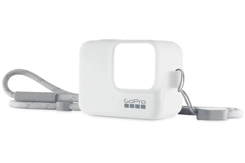 Silicone case white - GoPro Sleeve + Lanyard