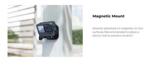Magnetyczny uchwyt na klatkę piersiową do kamer sportowych marki K&F Concept