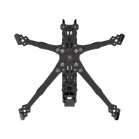 Rama FlyFishRC Volador II VD6 O4 Pro Deadcat FPV LR Freestyle T700 (czarna)