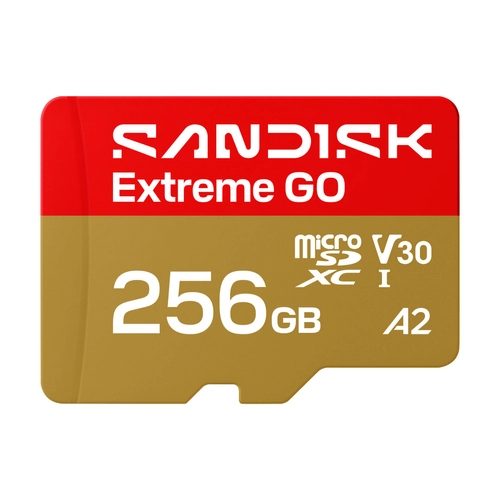 SanDisk EXTREME GO micro SDXC 256 ГБ 240/160 МБ/с UHS-I
