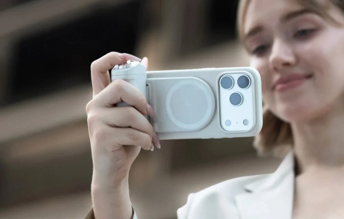 Smart Grip fotograficzny PGYTech MagCam 2 (iPhone/Android) (Zielony)