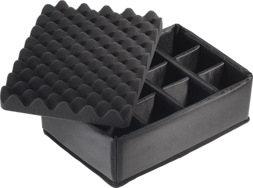Walizka BW Outdoor Cases Typ 4000 (żółta, z przegrodami)