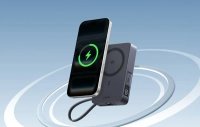 Портативний зарядний пристрій UGREEN PB773 10000 мА·год 30 Вт з магнітним кріпленням (сірий)