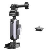PGYTECH helmet mount with sports camera mount