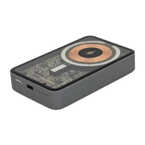 Powerbank PATONA Premium Clear 3.0 PD20W 10.000mAh MagSafe z ładowaniem bezprzewodowym