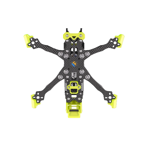 FlyFishRC Volador II VD4 O4 Pro Deadcat FPV LR Freestyle Frame T700 Yellow