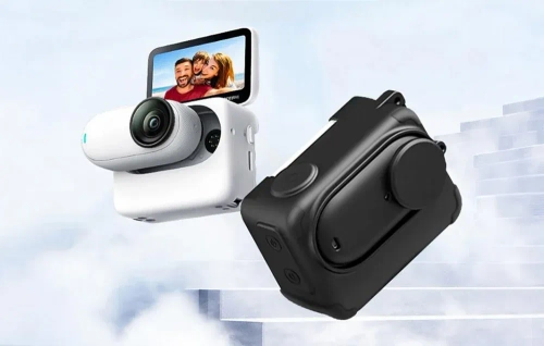 Etui silikonowe Puluz Insta360 GO 3S (czarne)
