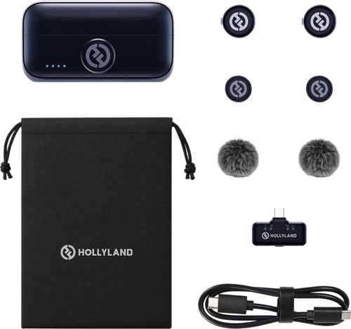 Hollyland LARK M3 Combo 2TX&1RX USB-C Wireless Microphone