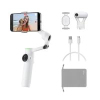 Insta360 Flow 2 Pro AI Tracker Bundle Smartphone Gimbal (Summit White)