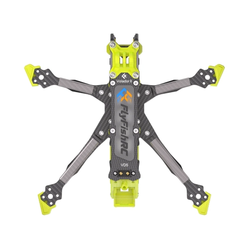 FlyFishRC Volador II VD5 O3 Deadcat FPV T700 Frame Set (Yellow)