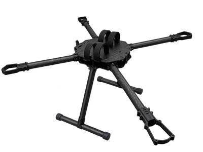 Rama Pilotix Rocky 20" z rurą z włókna węglowego 30 mm i podwoziem