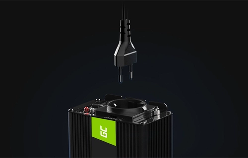 Przetwornica napięcia Green Cell Inwerter 12V do 230V 500W/1000W (czysta sinusoida)