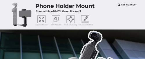 Uchwyt na telefon do DJI Osmo Pocket 3 marki K&F Concept