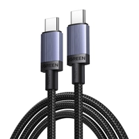 Кабель Ugreen L532 USB-C – USB-C 240W 1 м (сірий)