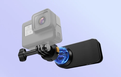 Кріплення PULUZ на рюкзак для спортивних камер (наприклад, Osmo Action 5 Pro, Insta360 Ace Pro 2) - чорне