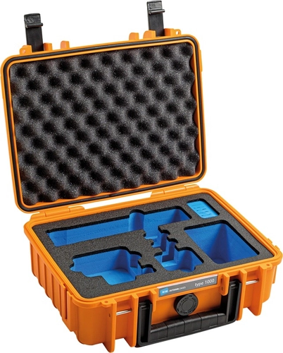B&W Cases Type 1000 Classic Briefcase Orange