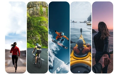 Pasek na głowę Sunnylife z obrotem 360° do DJI Osmo Nano