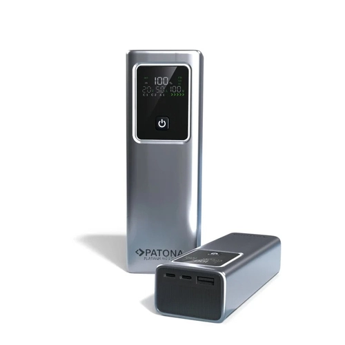 Портативний зарядний пристрій PATONA Platinum Luxury One PD100 | 20000 мА·год | PD 100 Вт | USB-C + USB-A