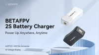 2S BT3.0 BetaFPV battery charger and voltage tester
