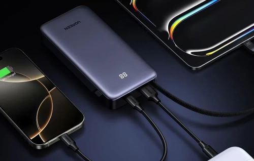 PowerBank 20000mAh UGREEN PB536 45W (сірий)