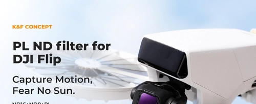 Set of 3 PL+ND filters by K&F Concept for drone DJI Flip