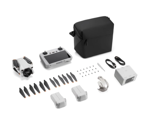 Дрон DJI Mini 3 Fly More Combo (DJI RC) - Refurbished (відновлена) версія + БЕСПЛАТНО