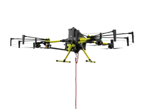 DCS X1 PRO + DJI Matrice 400 – system AeroCleaning do czyszczenia elewacji