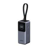 Powerbank 20000mAh Ugreen PB723, USB 2x USB-C, 130W (szary)