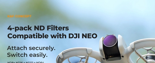 Zestaw 4 filtrów ND K&F Concept do drona DJI Neo