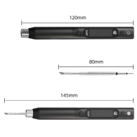 SEQURE S60P soldering iron with 4 tips (K, I, IS, BC1 tips) - Kit