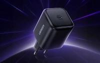 Ładowarka sieciowa UGREEN X524 45W, USB-C GaN szybko ładująca (czarna)