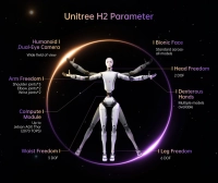 UNITREE H2 Edu humanoid robot