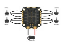 Pilotix F405 V3 ICM42688 AM32 65 A FC + ESC Kit (stack)