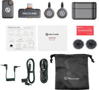 Wireless Microphone Hollyland LARK M2S Combo (Space Grey)