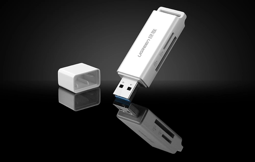 UGREEN CM104 SD/microSD USB 3.0 memory card reader (black)