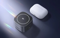 Ładowarka indukcyjna Qi2 2w1 Ugreen W702 do Iphone, AirPods, 15W (szara)