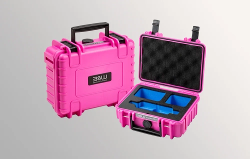 Чохол чорно-білий тип 500 для Insta360 X3 (рожевий)