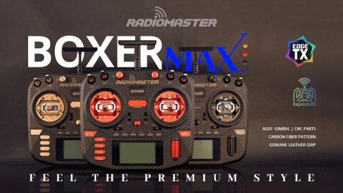 RadioMaster Boxer MAX ExpressLRS BLACK Radio Controller
