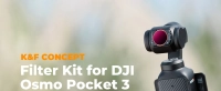 K&F Concept set of 6 UV+CPL+ND/PL filters for camera DJI Osmo Pocket 3