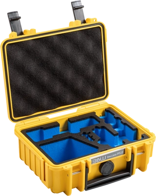 B&amp;W Type 500 Case for the DJI Pocket 4 Creator Combo (Yellow)