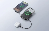 Магнітний зовнішній акумулятор UGREEN PB568 10000 мА·год 30 Вт (сірий)