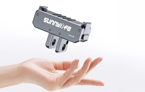 Алюмінієвий двосторонній монтажний адаптер «SunnyLife» для «DJI» Osmo Nano / Action 6