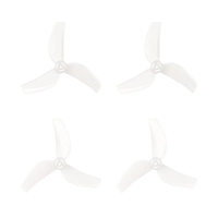 Śmigła Gemfan 1614 3-łopatkowe, wał 1.0mm - przezroczyste | seria Air75 II (4szt)